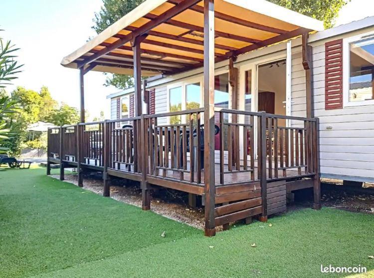 Le Moorea Mobilhome Camping Le Montourey 4 Etoiles Fréjus Extérieur photo